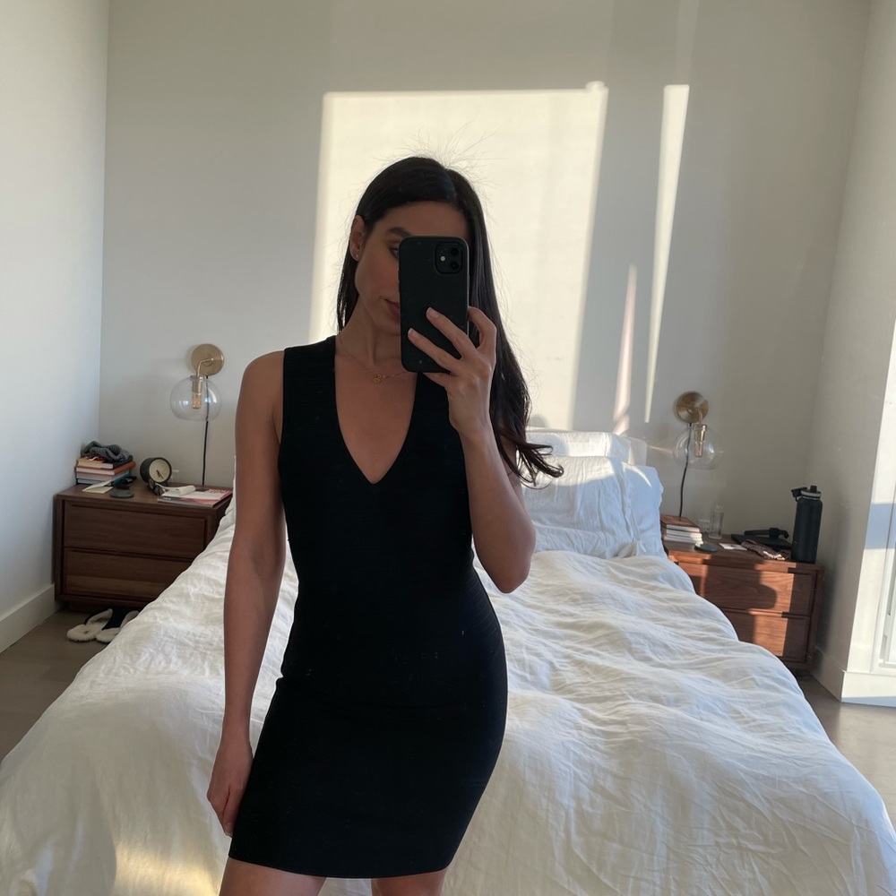 Marciano - bodycon bandage dress (black)